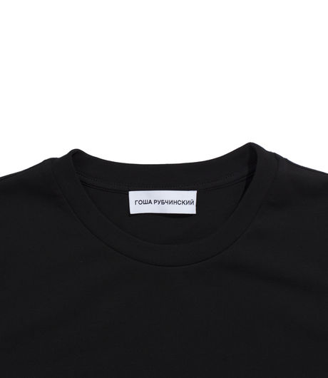 Gosha Rubchinskiy Cotton T-Shirt "Oversized Printed Version 2" Black