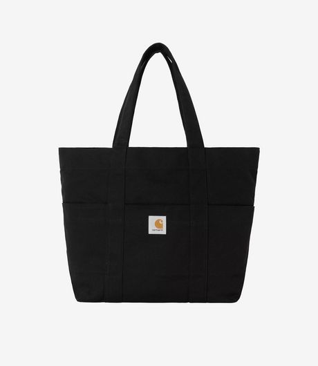 Carhartt WIP Parker Tote Bag Dearborn Uncoated Canvas Black