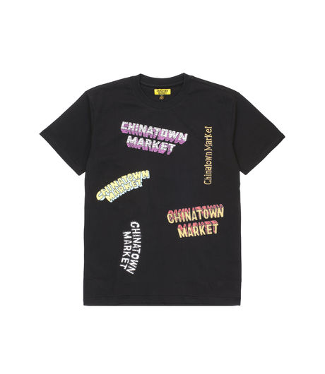 Chinatown Market Logos Tee Black