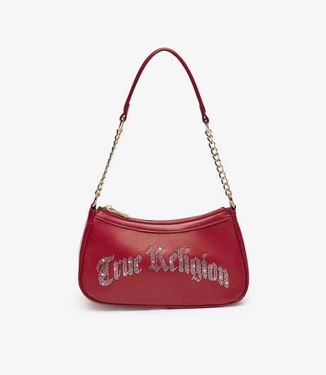 True Religion TR Crystal Handbag Rumba Red