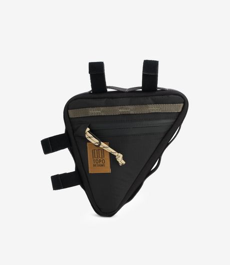 Topo Designs Bike Frame Bag Black/Neutral