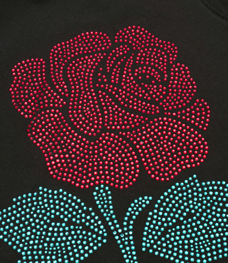 Chinatown Market TY Rhinestone T-Shirt Black