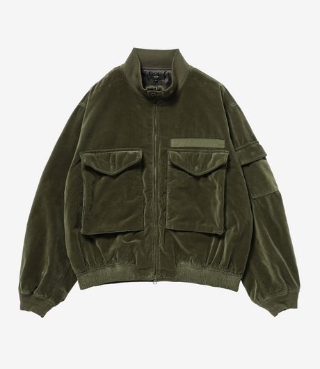 BEAMS Velour G8 Wep Jacket Olive