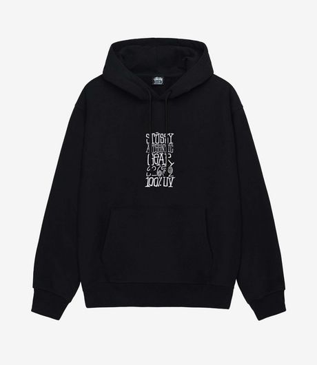 Stussy Authentic Gear Hood Black