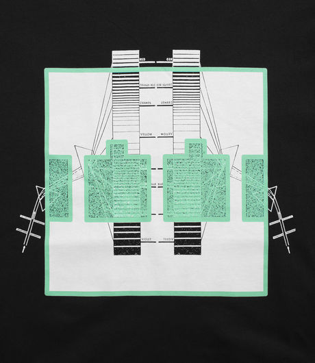 The Trilogy Tapes Spectrum Block Filter T-Shirt Black