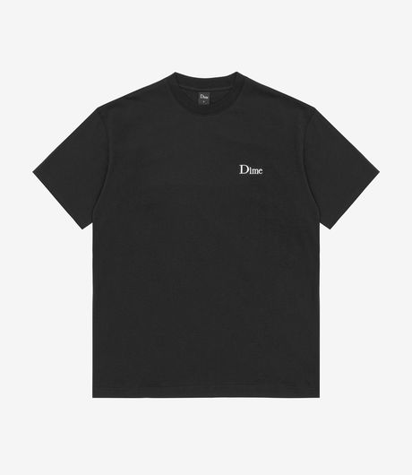 Dime Classic Small Logo T-Shirt Black