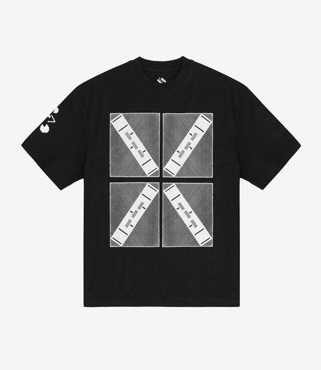The Trilogy Tapes 4 Boxes Cross T-Shirt Black
