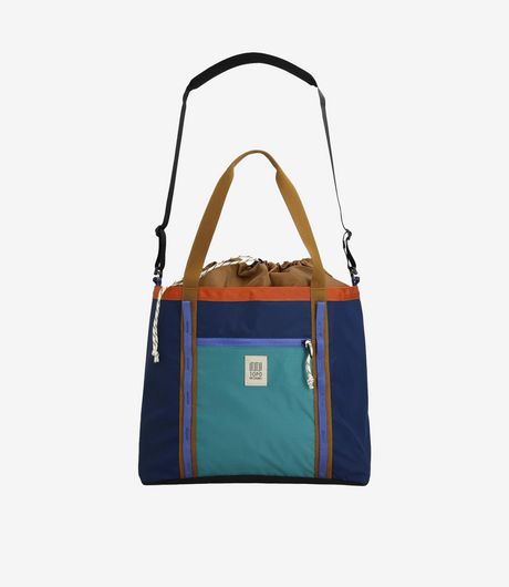 Topo Designs Mountain Utility Tote Midnight/Caribbean