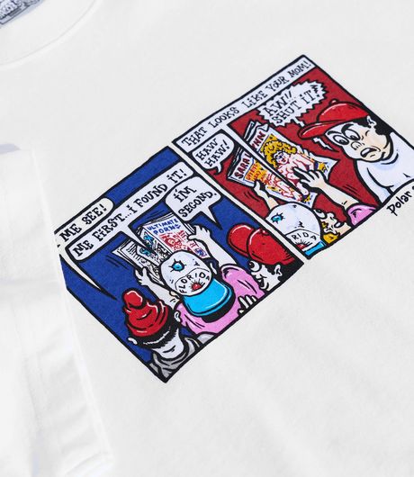 Polar Skate Co Shut It! Tee WHite