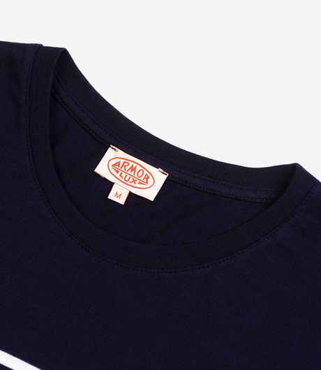Armor-Lux Etel Sailor T-Shirt Navy Blue/White