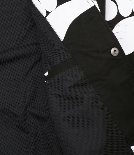 Ripndip Ripntail Hooded Coach Jacket Black