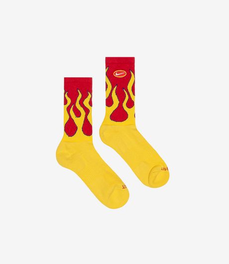 Nike Everyday Plus Cushioned Crew Socks University Red/Tour Yellow/White