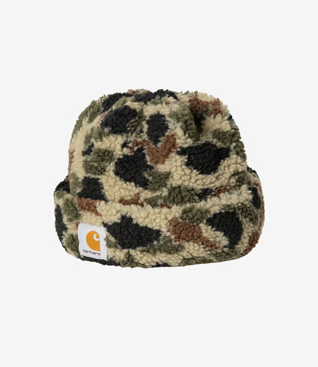 Carhartt WIP Prentis Beanie Camo Duck Jacquard Green