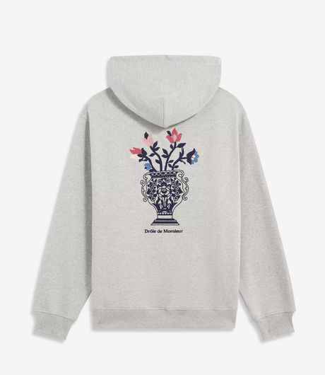 Drôle de Monsieur Le Hoodie Vase Grey