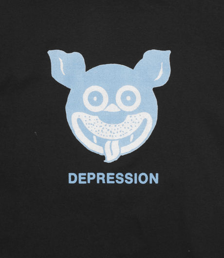 Fucking Awesome Depression Tee Black