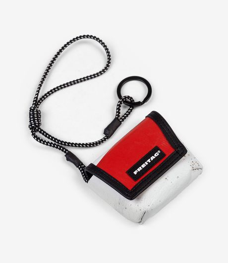 Freitag F213 Mini Messenger Key Holder White/Red