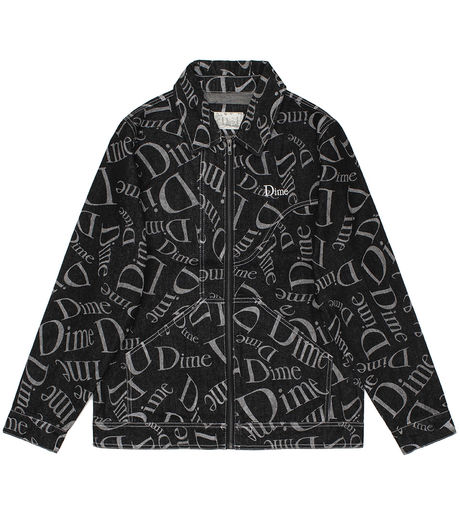 Dime Denim Chore Jacket Black