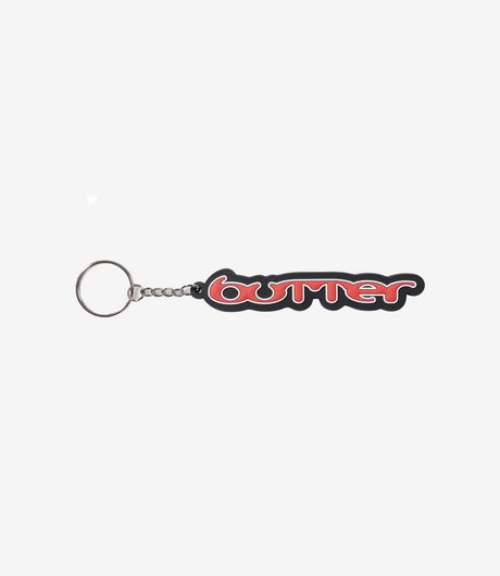 Butter Goods Witness Rubber Key Chain Black