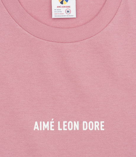 Aimé Leon Dore Logo Tee Dusty Pink 