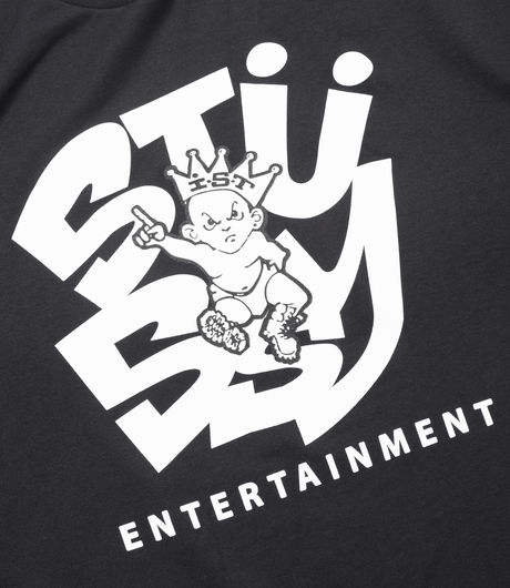 Stussy Ent. Tee Black