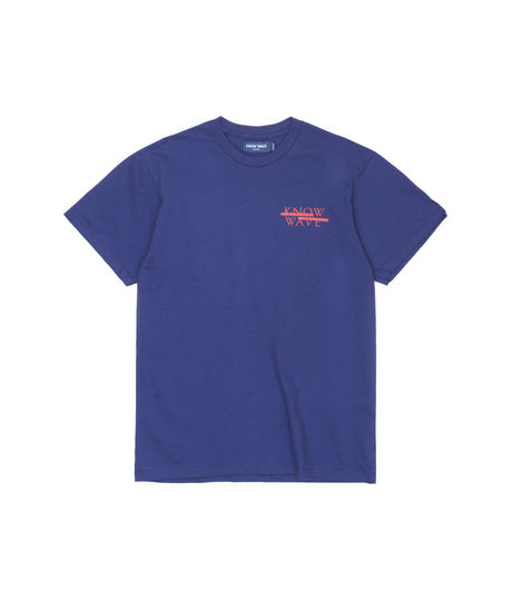 Know Wave x Black Dice Created Out Of Chaos Tee Royal