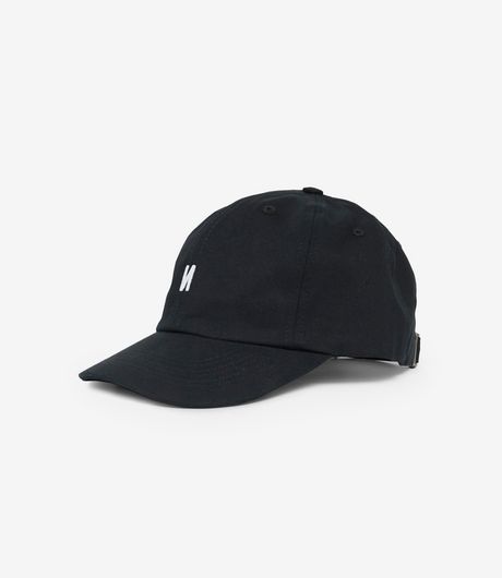 Norse Projects Twill Sports Cap Black