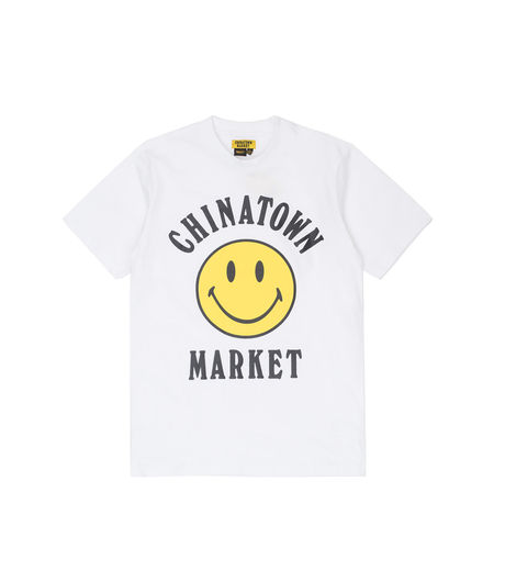 Chinatown Market Smiley Logo T-Shirt White