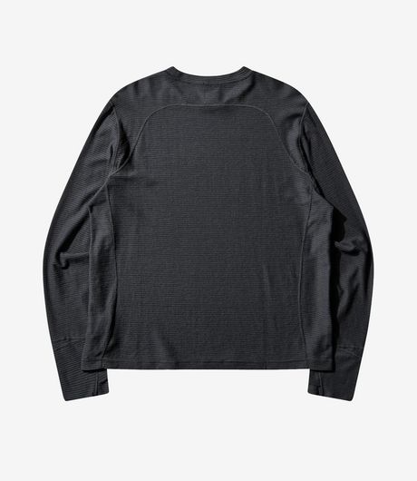 ROA Ashi Wool Tencel Baselayer Long Sleeve Petrol