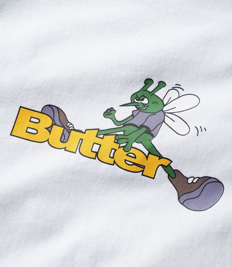 Butter Goods Skeeter Logo Tee White