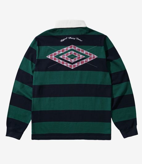 Butter Goods x Umbro Victory Rugby Polo Navy/Forest