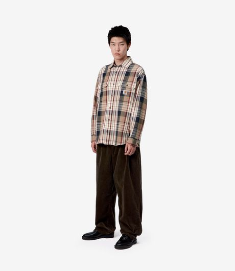 Carhartt WIP Evan Pant Coventry Corduroy Tobacco Rinsed