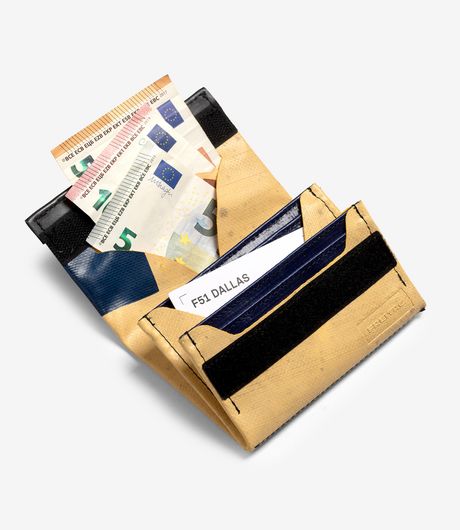 Freitag F51 Dallas Medium Wallet Peach/Navy