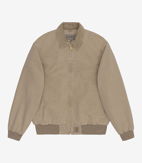 Carhartt WIP OG Santa Fe Jacket 'Dearborn' Canvas Dusty H Brown Faded