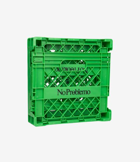 No Problemo Vinyl Crate Green