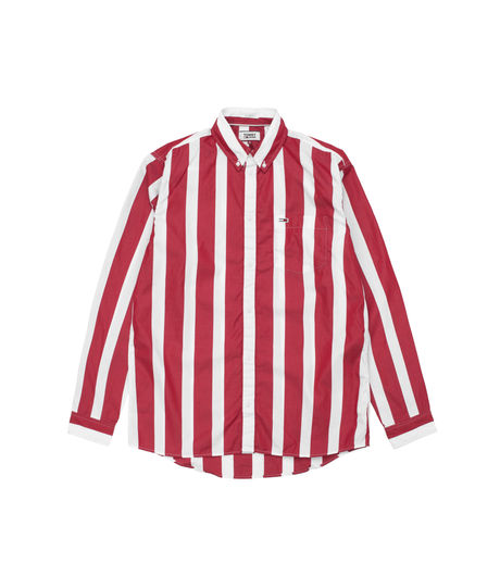 Tommy Jeans Classic Stripe Shirt Samba/Classic White