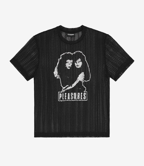 Pleasures Volume Mesh T-Shirt Black