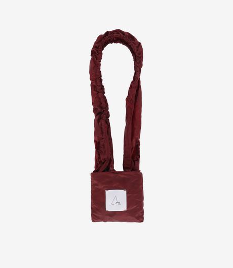 ROA Laki Packable Knot Bag Dark Red