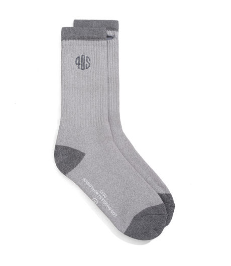 40's & Shorties Field Pocket Sock Speckle Gray
