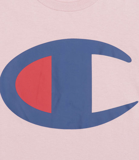 Champion Big Logo T-Shirt Pink