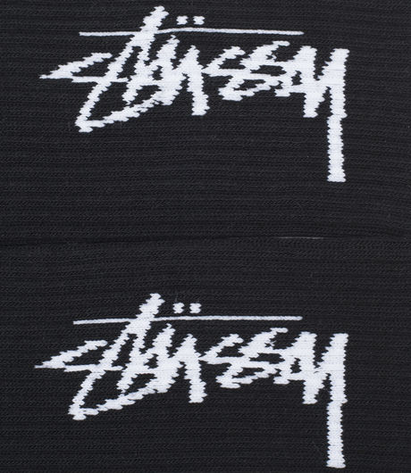 Stussy Stock Socks Black