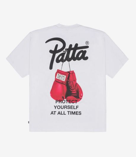 Patta Protect Yourself T-Shirt White
