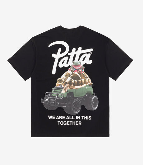Patta Animal T-Shirt Black