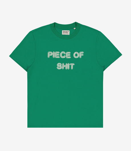 The Loose Company Peace Of Shit Tee Green