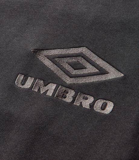 Umbro Medal Masked Hoodie Strong Wash Black