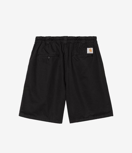 Carhartt WIP Marv Short Lenexa Twill Black Stone Washed