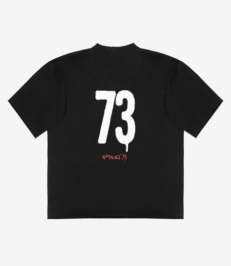Pūga73 x itk Monolith T-Shirt Black