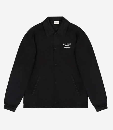 Drôle de Monsieur La Veste Slogan Black