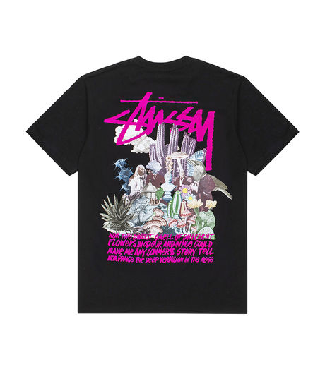 Stussy Psychedelic Tee Black