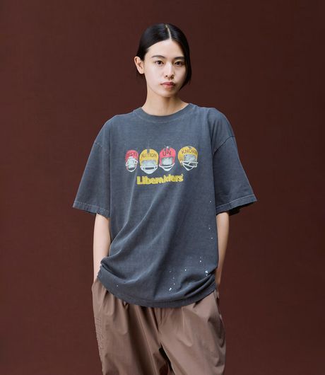 Liberaiders Helmet Boys Tee Black