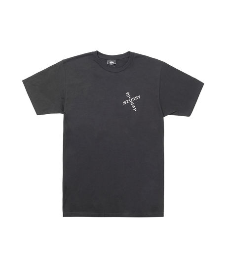 Stussy Hippie Skull Tee Black